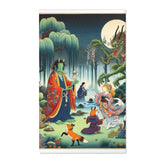 ’Kazumi Kurosawa - Japanese Yōkai Rug’